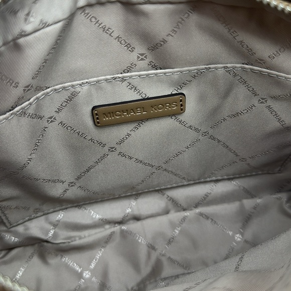 Michael Kors Jet Set Large Ombré Signature Logo East West Crossbody Body Husk - Picture 12 of 14